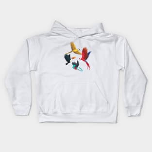 Parrots Collection Kids Hoodie